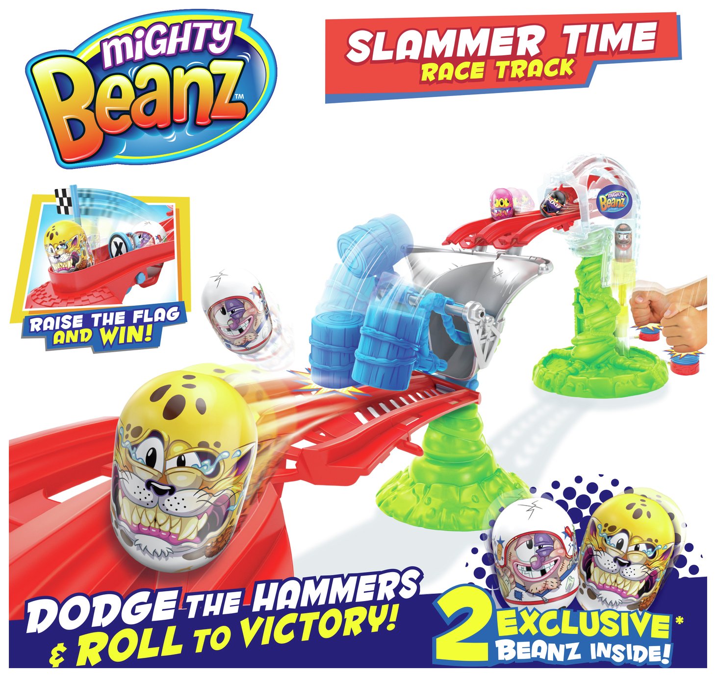 Mighty Beanz Slammer Time Race Track Reviews