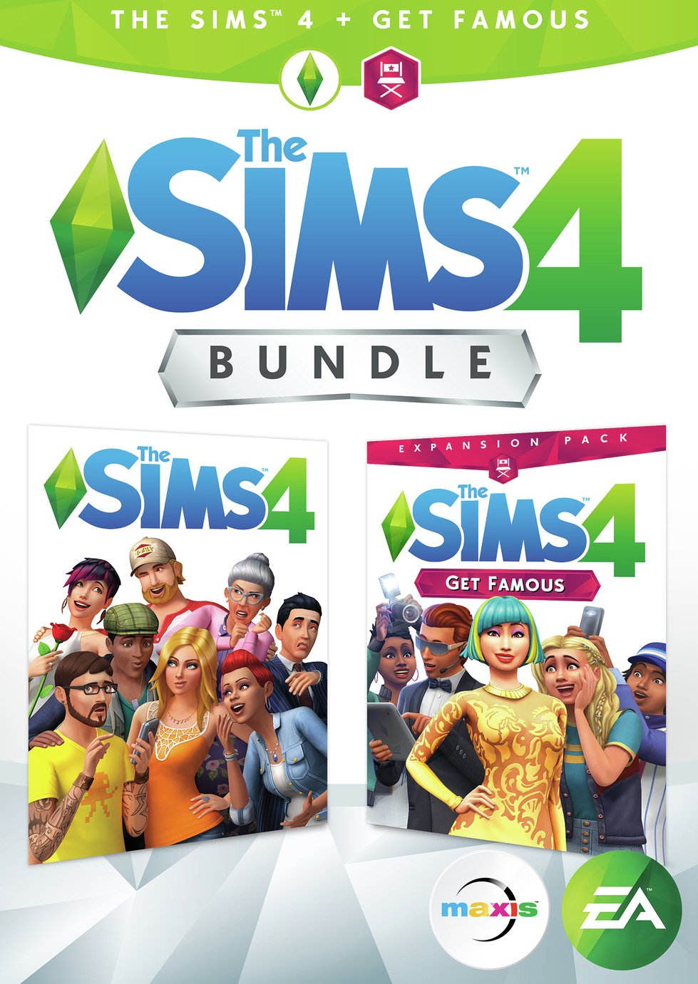 The Sims 4 & Get Famous Expansion PC Bundle
