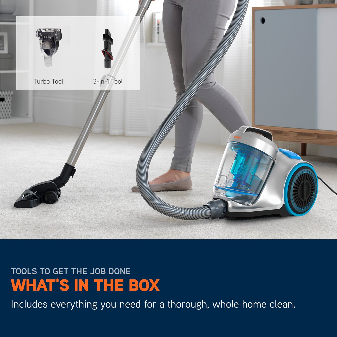 Buy Vax Pick Up Pet Corded Bagless Cylinder Vacuum Cleaner