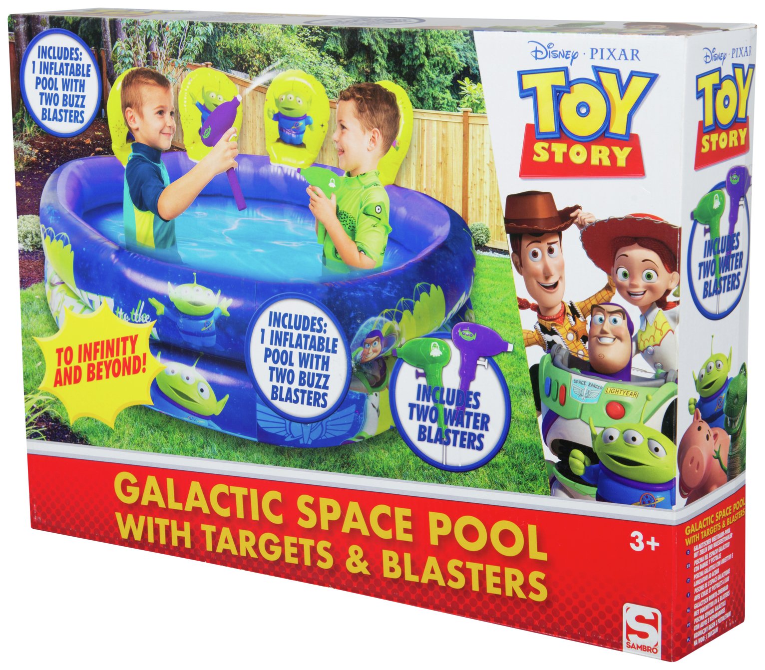 Toy Story Paddling Pool with Targets and Guns Reviews