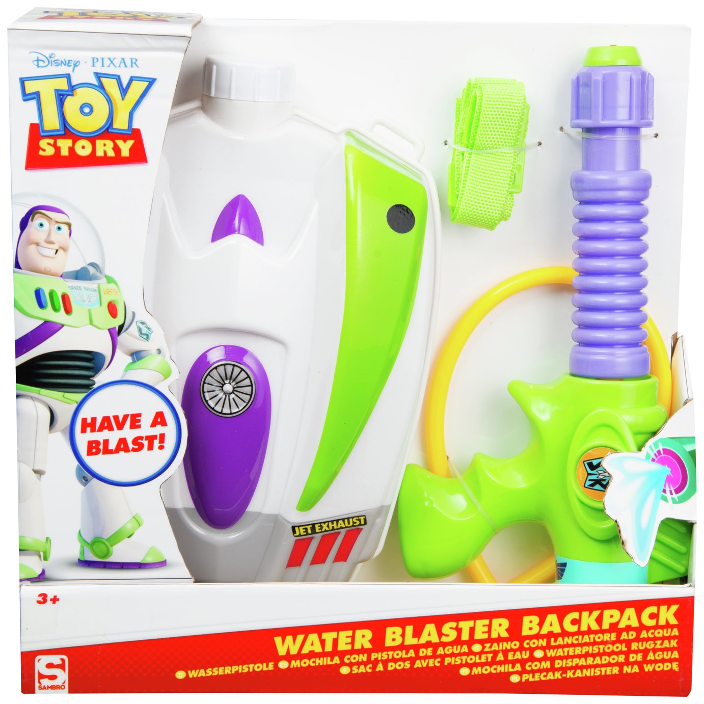 Disney Toy Story Buzz Lightyear Water Blaster Backpack Review