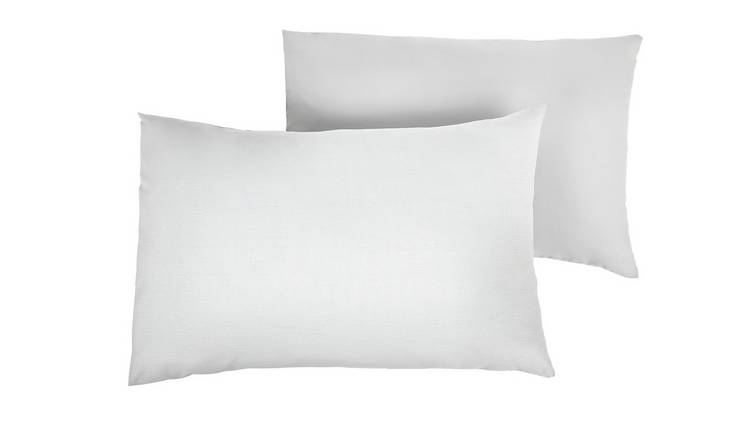 Buy Habitat Cotton Rich 180TC Standard Pillowcase Pair Dove Grey