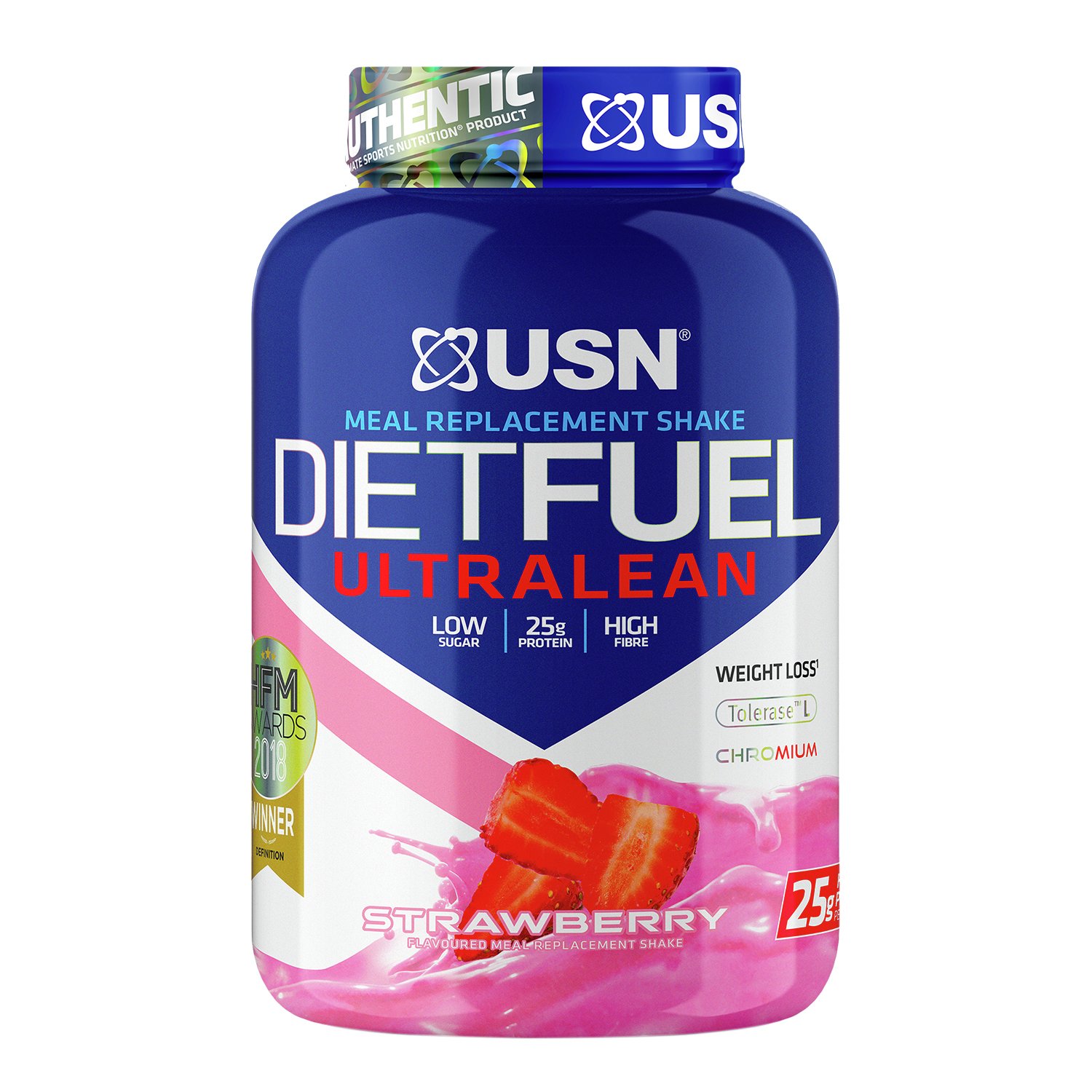 USN Diet Fuel Ultralean Strawberry Meal Replacement Shake Review