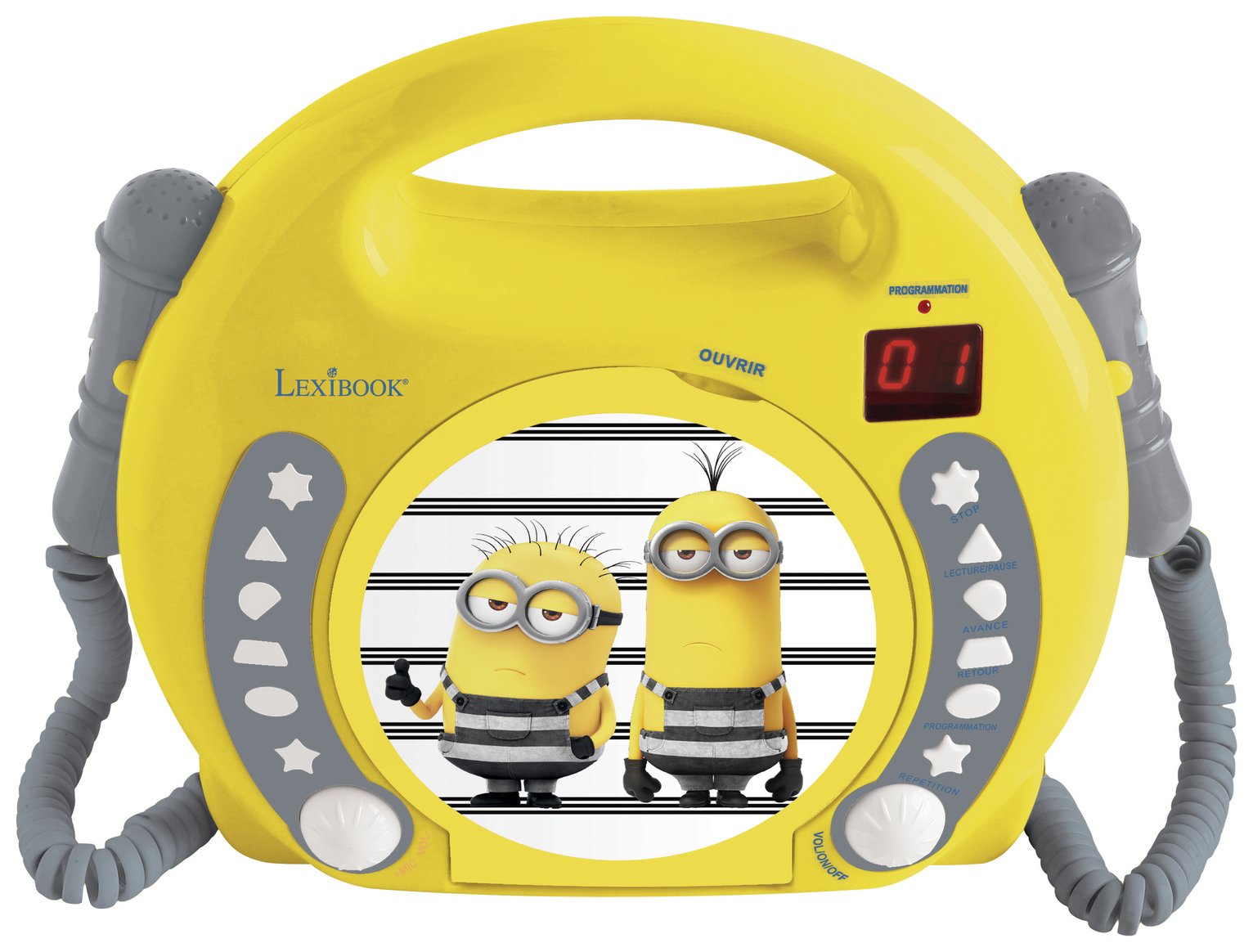 Lexibook Despicable Me CD Player with Mic review