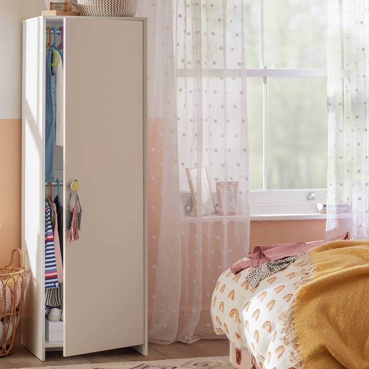 Argos Home Kids Juno 1 Door Wardrobe - White 0
