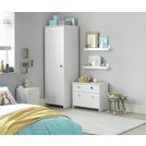 Buy Argos Home Juno 1 Door Wardrobe - White | Kids wardrobes | Argos