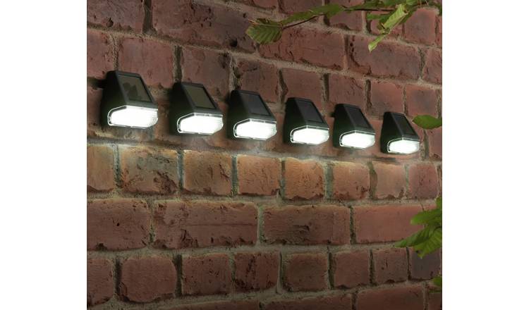 Argos outdoor deals solar wall lights