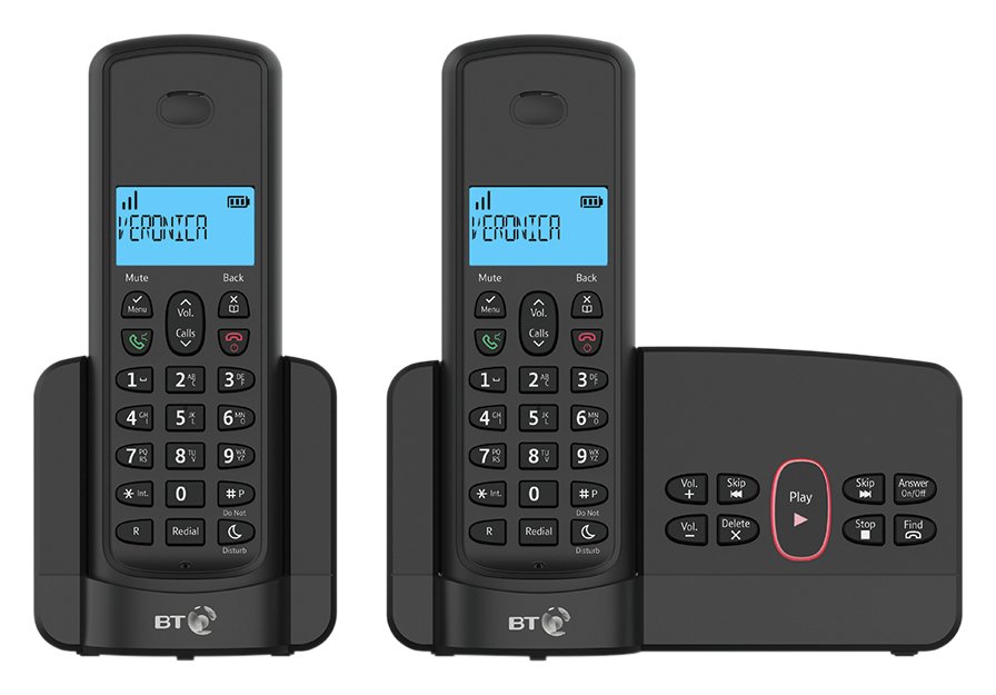 BT 3110 Cordless Telephone with Answer Machine Twin (8725916) Argos Price Tracker