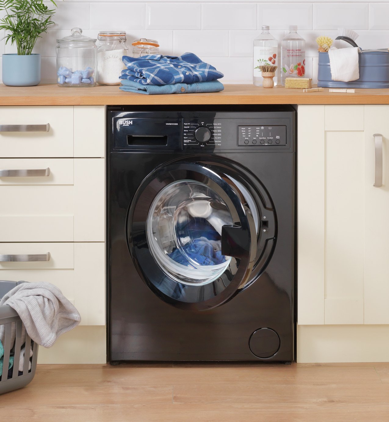 Bush WMNB1012EB 10KG 1200 Spin Washing Machine Review