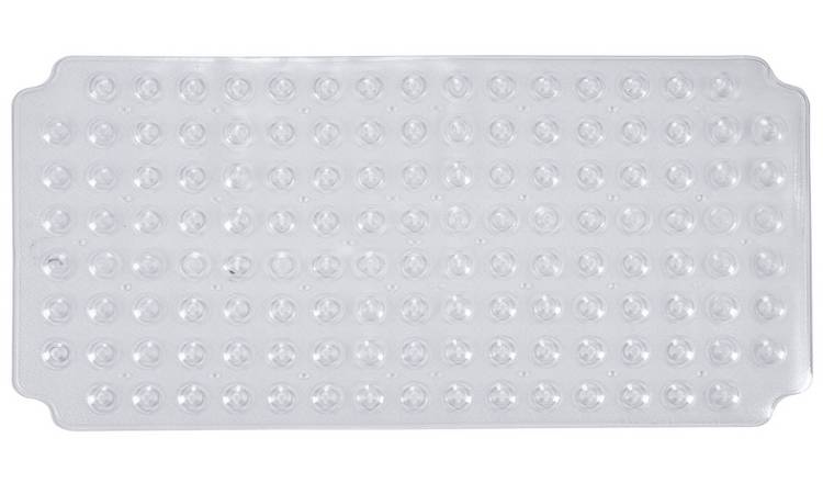 Buy Argos Home Rubber Bath Mat - White | Bath mats | Argos