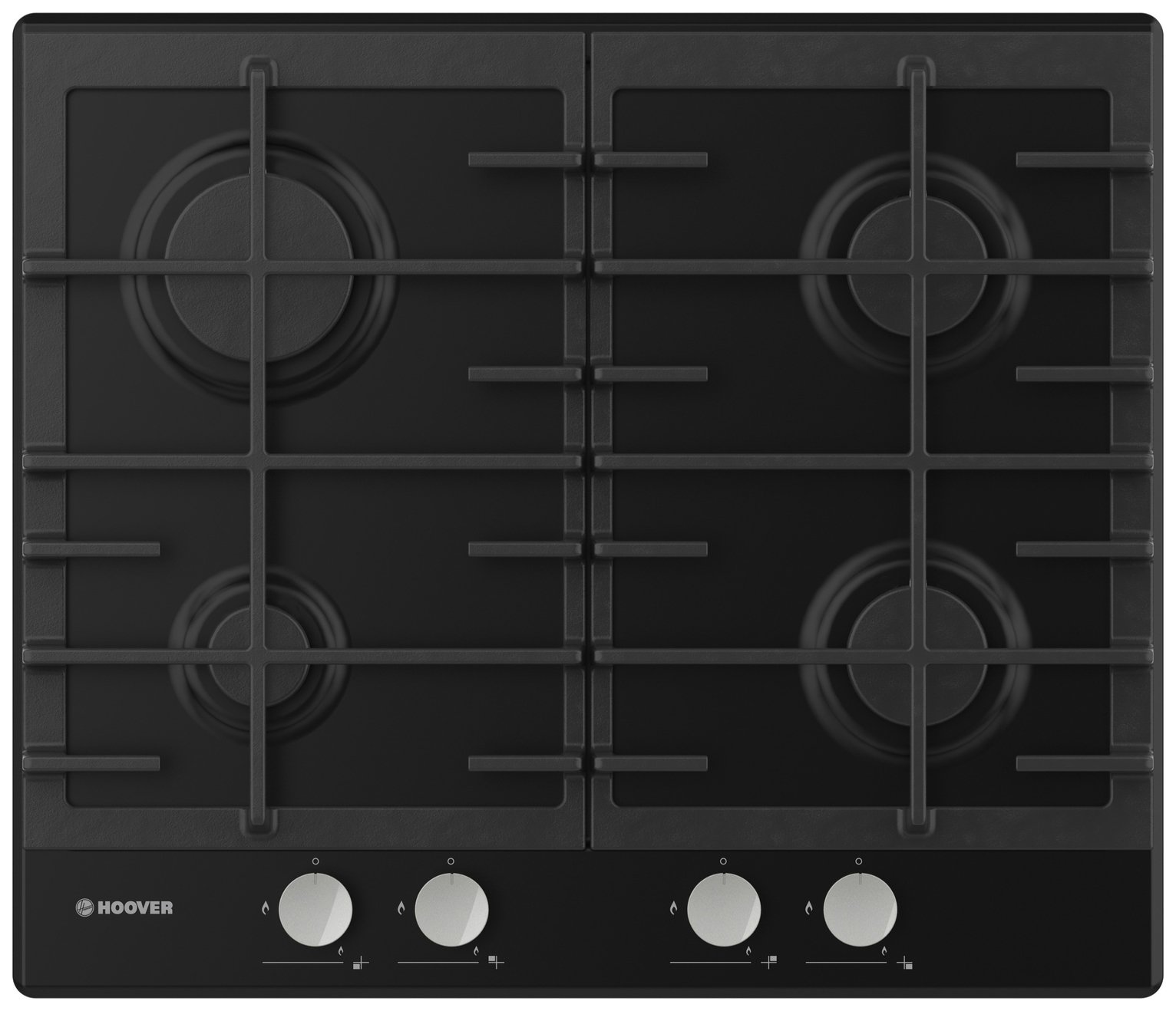 Hoover HHG6BRMB Gas Hob - Black