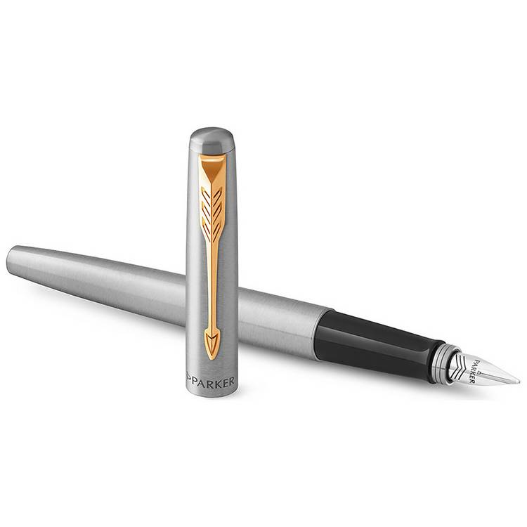 Parker Jotter Fountain Pen Gold Trim 0
