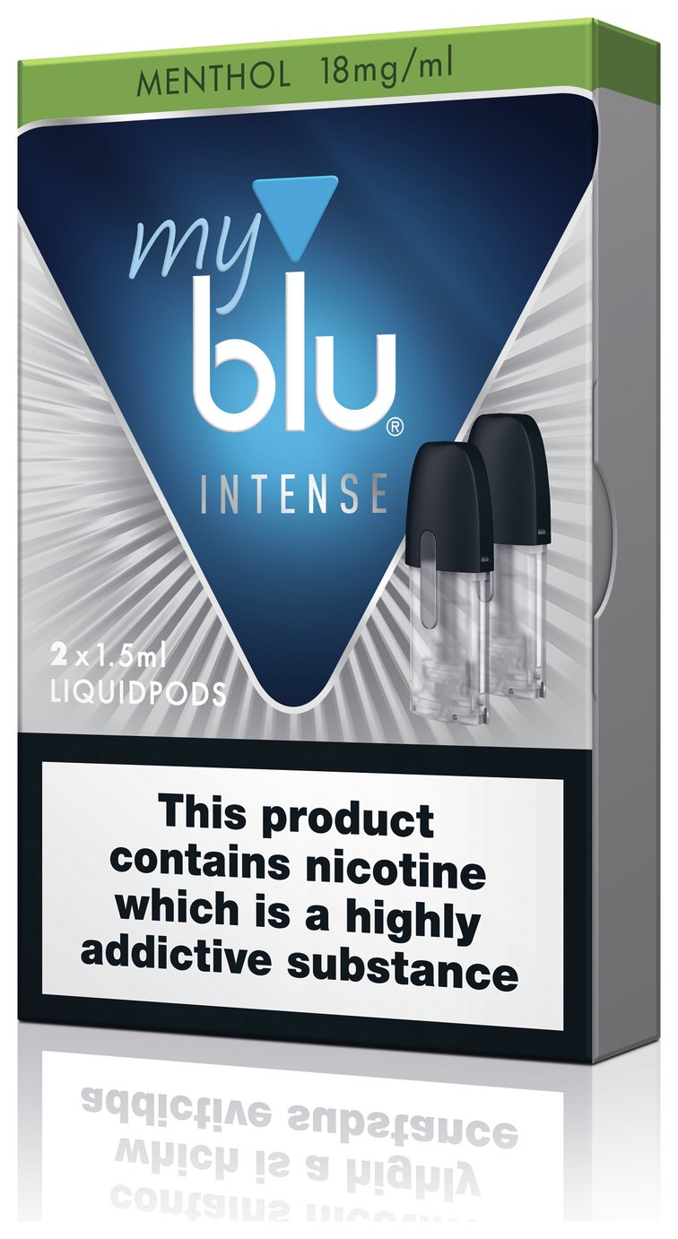 My Blu Intense Liquidpods Menthol 18mg 2 Packs of 2