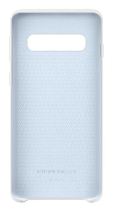 Samsung Original S10 Silicone Phone Cover - White