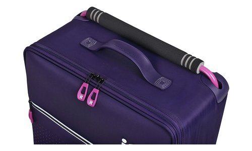 it Luggage Worlds Lightest 2 Wheel Cabin Suitcase Purple