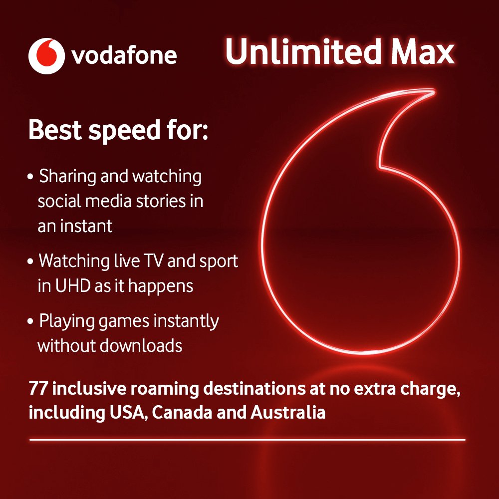 Vodafone 12 Month Contract Unlimited Data 5G SIM Card Review