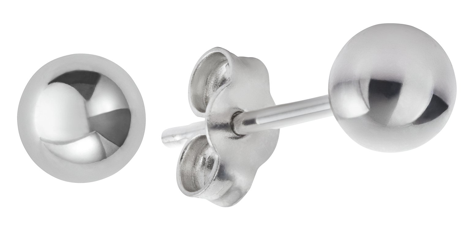 Revere 9ct White Gold Ball Stud Earrings Review