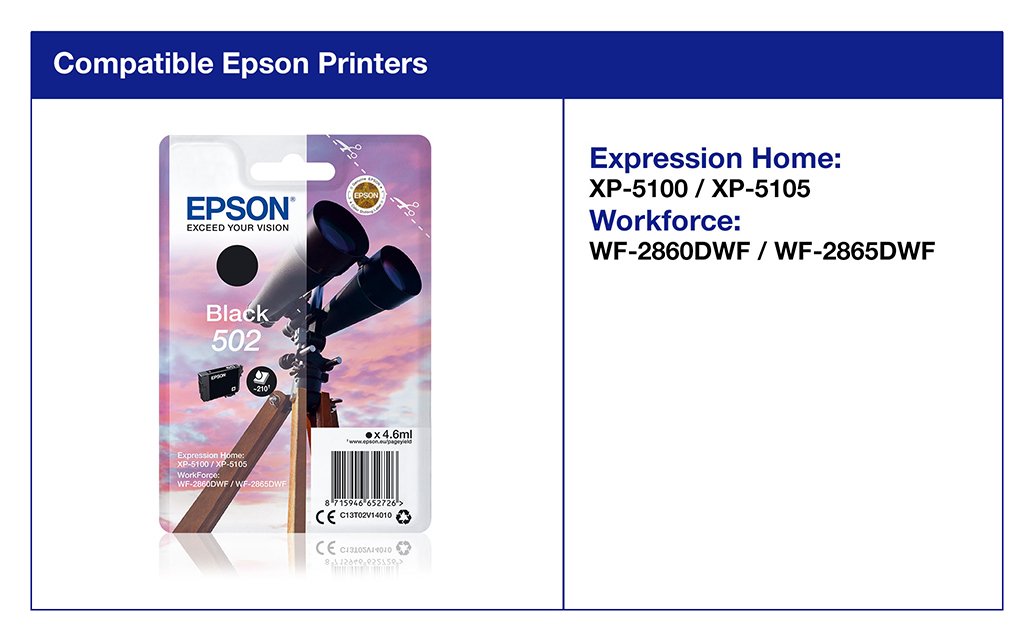 Epson 502 Binoculars Ink Cartridge Review