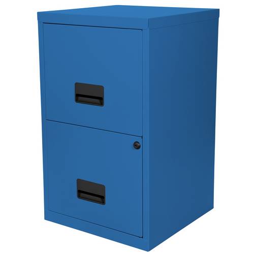 Buy Pierre Henry 2 Drawer Metal Filing Cabinet Sky Blue Filing