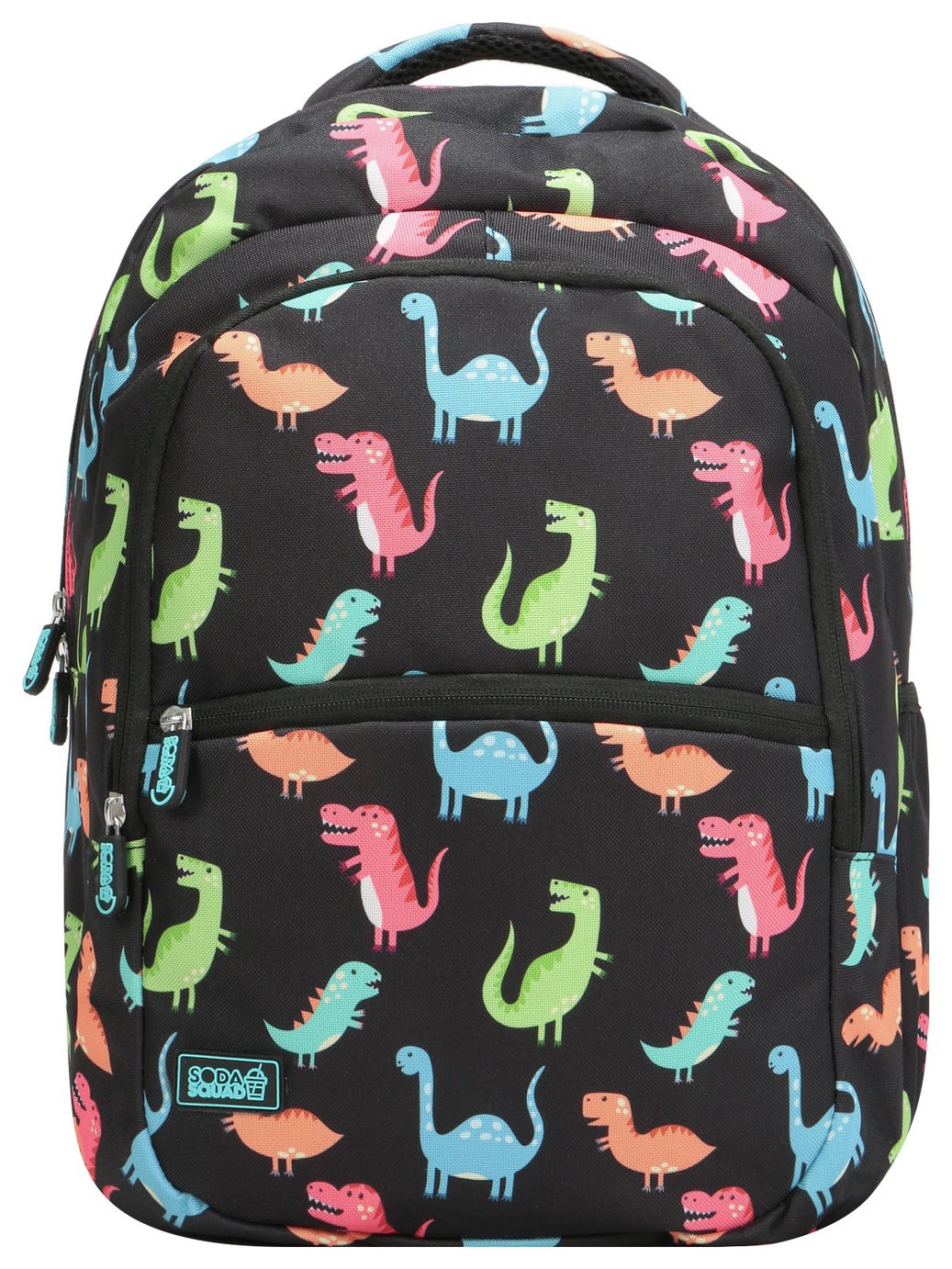 Soda Squad Dinosaurs 22L Backpack - Black