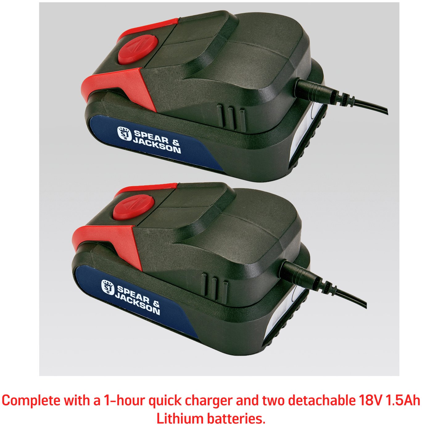 spear and jackson cordless hedge trimmer battery