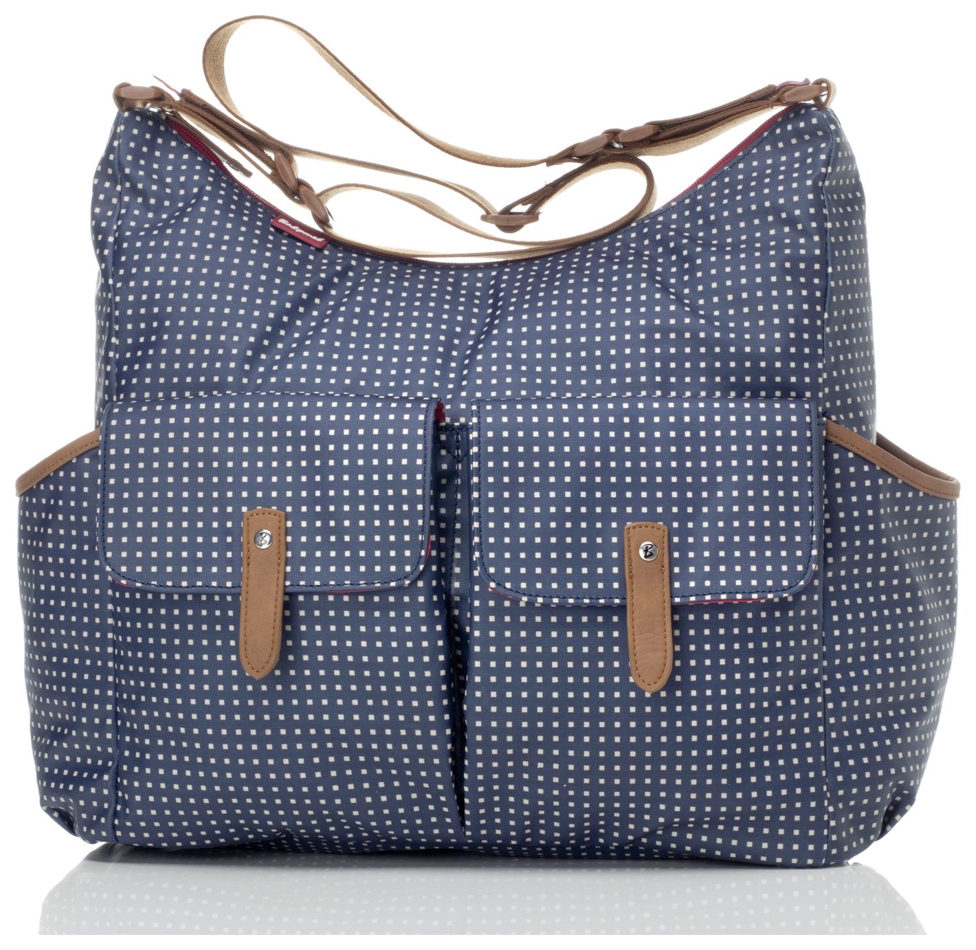 Babymel Frankie Pixel Dot Changing Bag - Navy