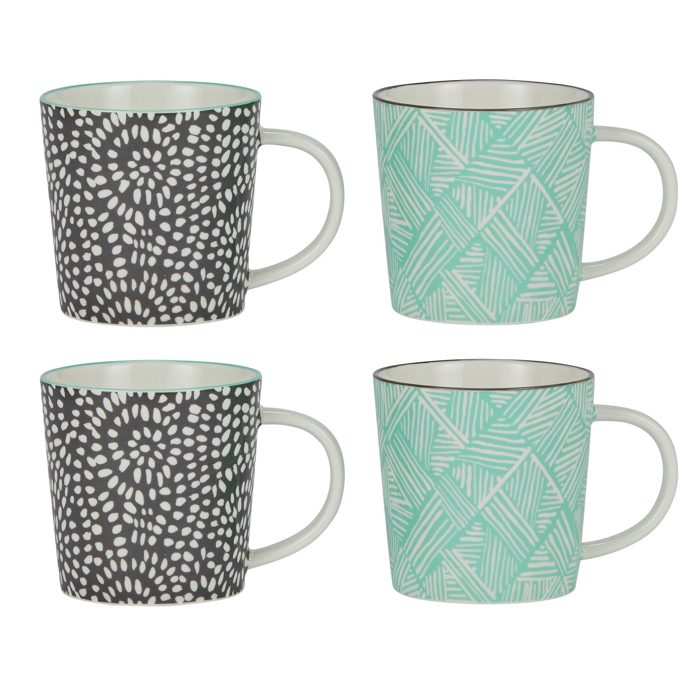 Argos Home Set of 4 Oriental Mugs review