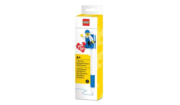 LEGO Stationery Ballpoint Gel Pen with Minifigure