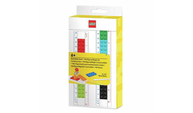 LEGO Stationery Buildable Ruler and Minifigure