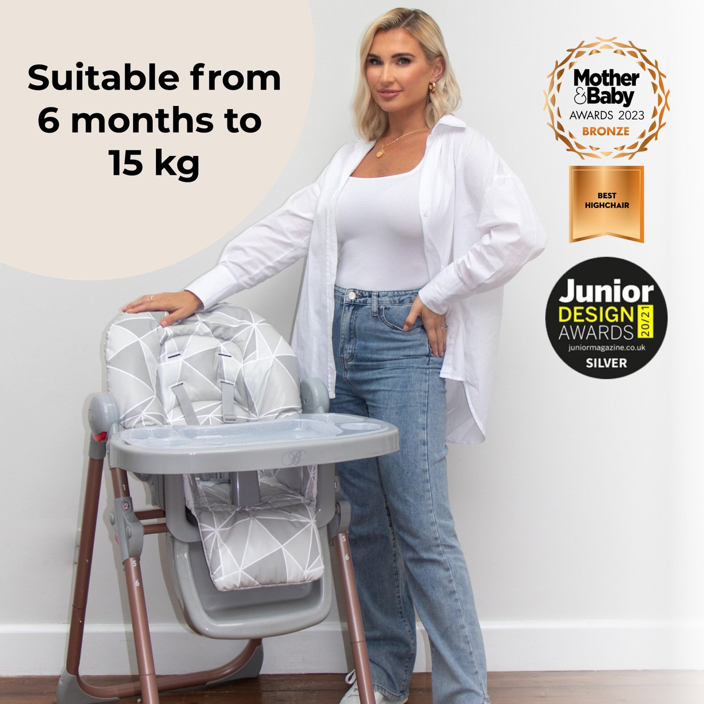 my babiie billie faiers high chair