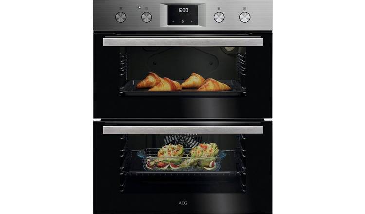 AEG OU5NU20M Built Under Double Electric Oven - Stainless Steel