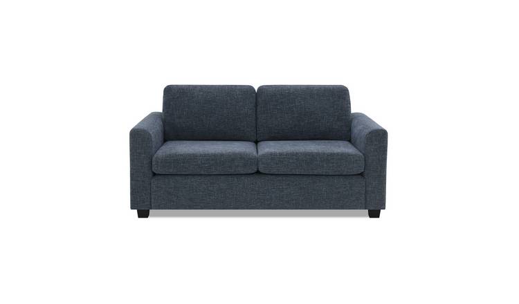 Habitat Apartment Fabric 3 Seater Sofa Bed - Blue