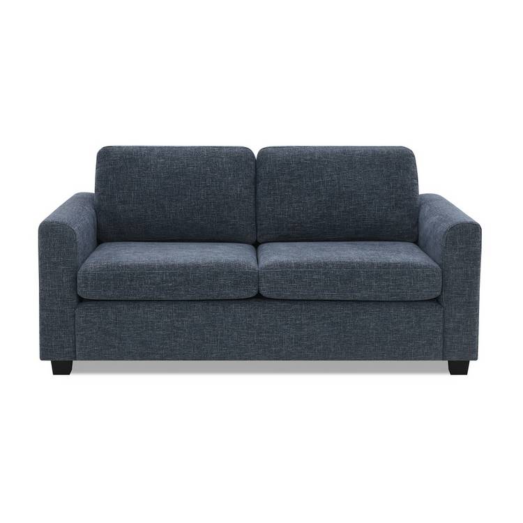 Habitat Apartment Fabric 3 Seater Sofa Bed - Blue 0
