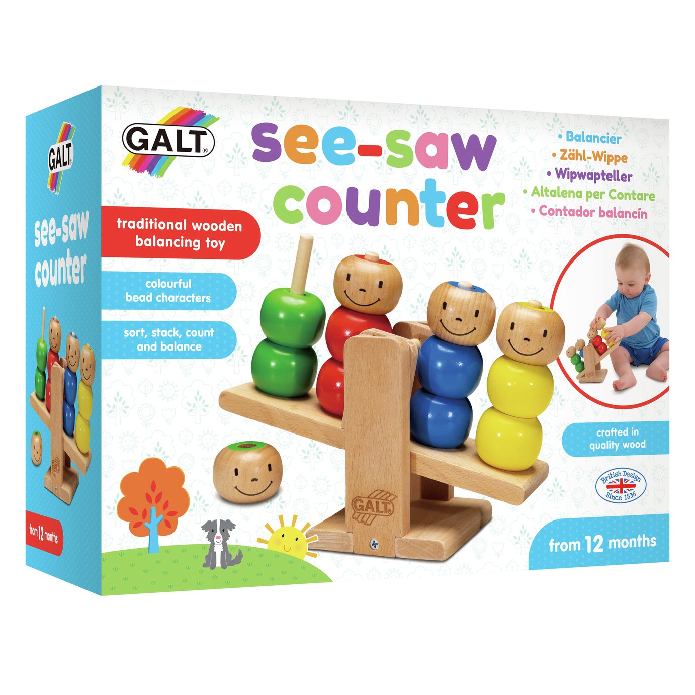 GALT See-Saw Counter Activity Toy Review