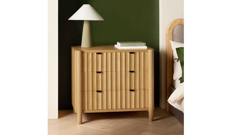 Habitat Heena 4 Drawer Chest - Natural Wood