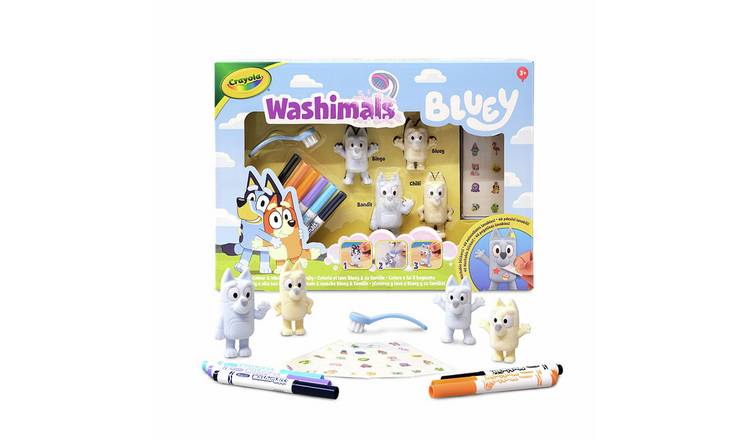 Crayola Washimals Bluey - 4 Pack
