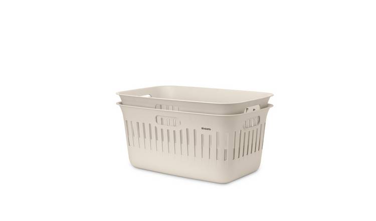 Brabantia Collect-It 40L Set of 2 Laundry Basket - Beige