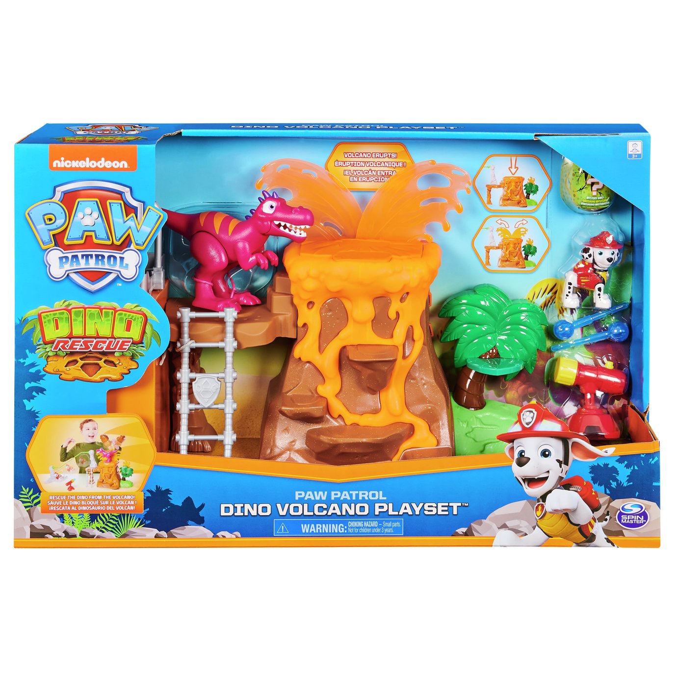 PAW Patrol Dino Rescue Volcano Playset Review