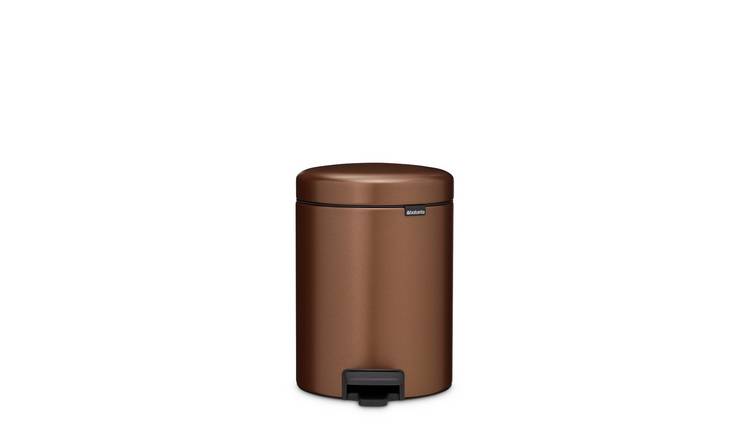 Brabantia NewIcon 5 Liter Pedal Bin - Warm Bronze