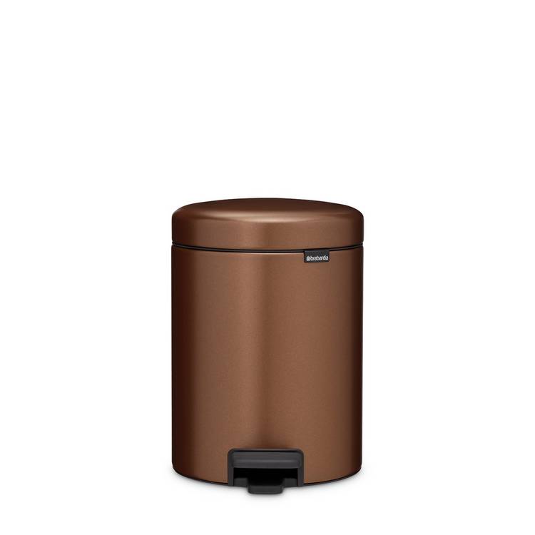 Brabantia NewIcon 5 Liter Pedal Bin - Warm Bronze 0