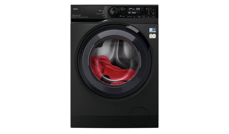 AEG LWR7416U6UD 10KG/6KG 1600 Spin Washer Dryer - Black