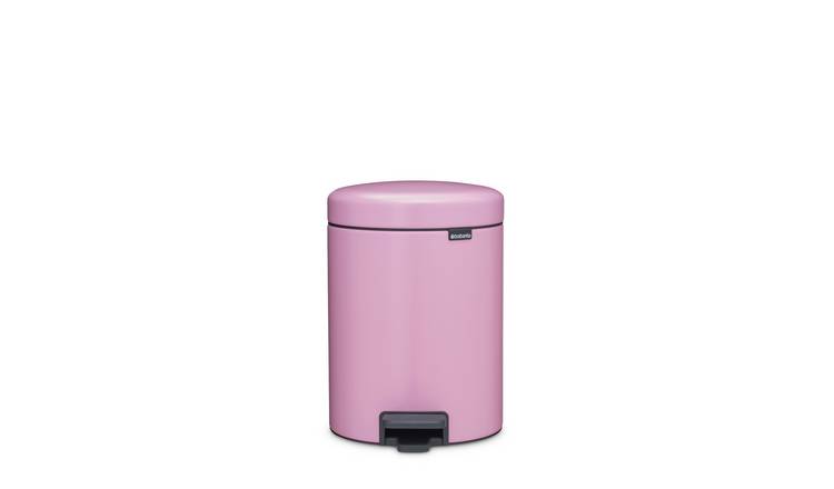 Brabantia NewIcon 5 Liter Pedal Bin - Lilac Pink
