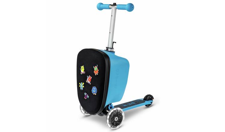 Micro Scooters Patch & Play Suitcase Scooter - Blue