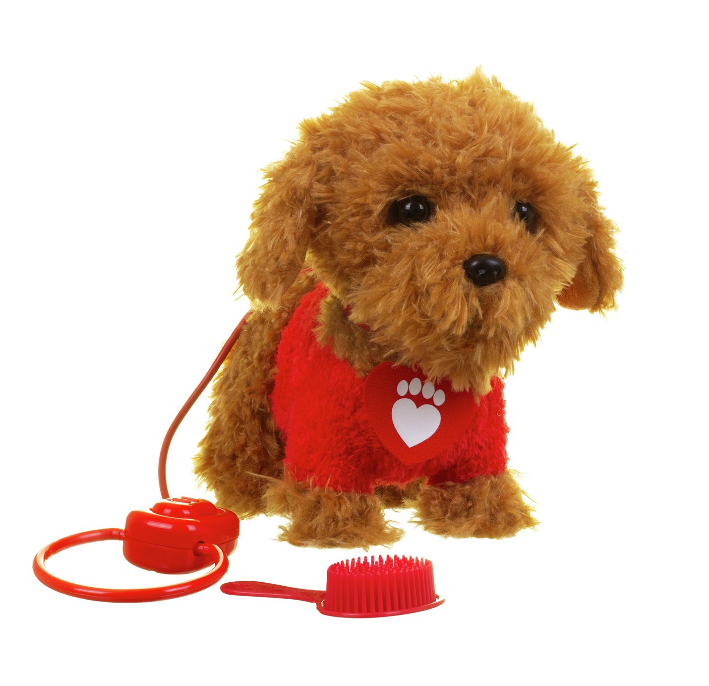 toy dog that walks on lead