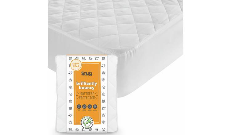 Snug Brilliantly Bouncy Mattress Protector - Single