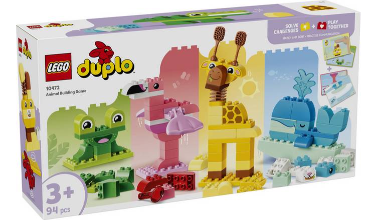 LEGO DUPLO Animal Building Game - Toddler Learning Toy 10472 PREORDER