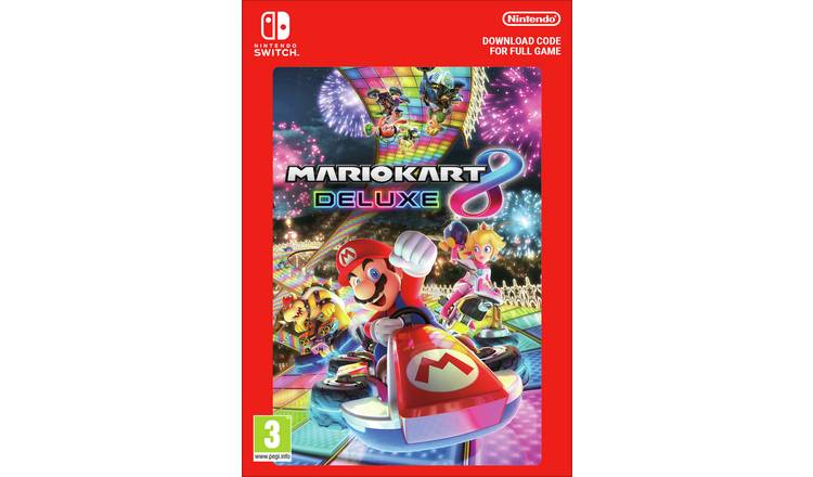 Mario Kart 8 Deluxe Nintendo Switch Game