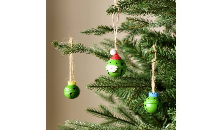 Argos Home Brussel Sprout Hanging Decoration - Pack of 3