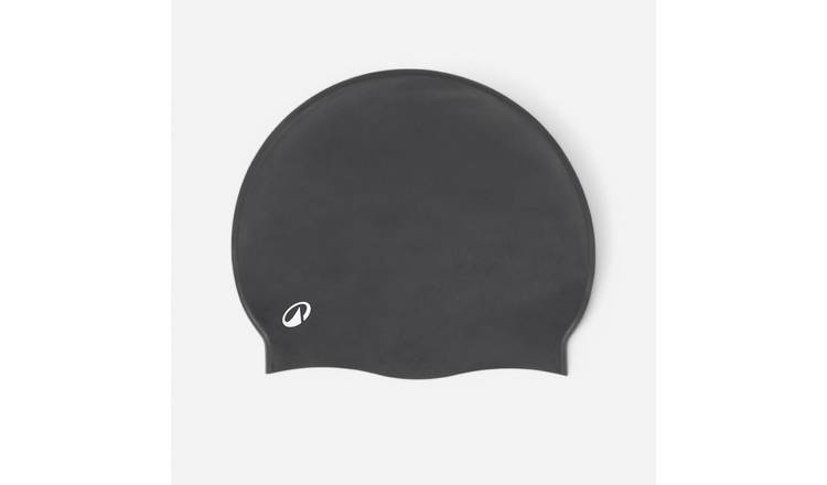 Decathlon Silicone Swim Cap - Black