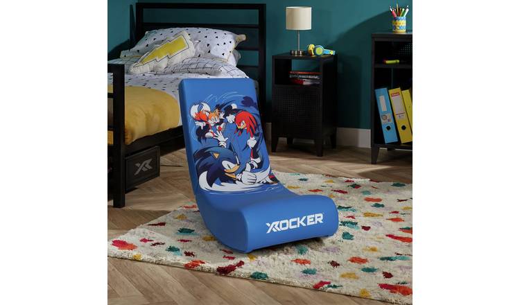 X Rocker Sonic Video Rocker Gaming Chair - Blue